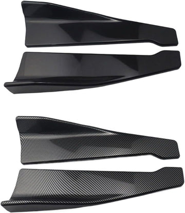 Rear Bumper Lip for BMW M8 Gran Coupe 2019-2024, Rear Bumper Canard Splitter Spoiler Splitter Lip Rear Spoiler Car Accessories,Carbon Fiber Black