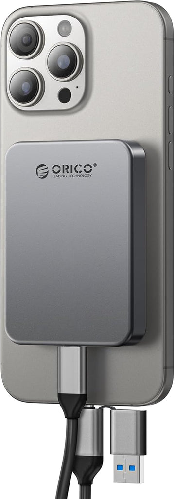 ORICO 1TB Magnetic Portable SSD, Aluminum Alloy